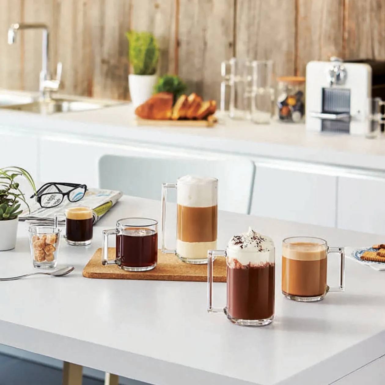 Tasse expression verre transparent 9 cl