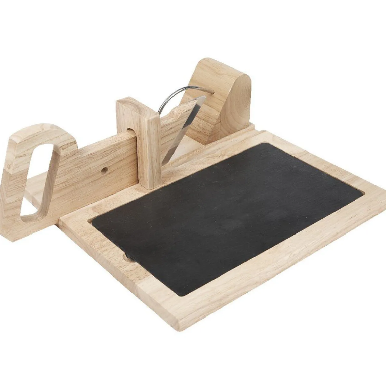 Trancheuse saucisson bois