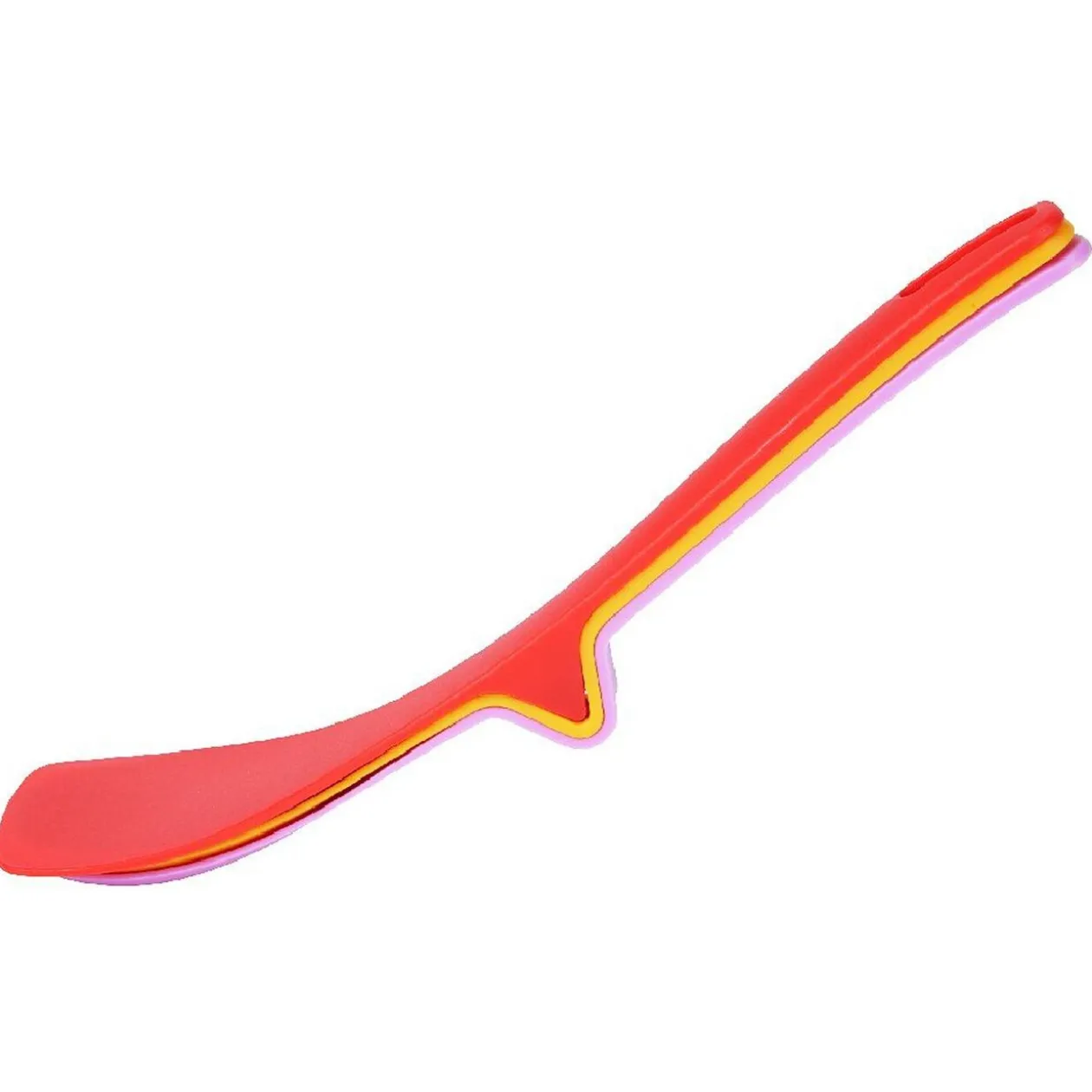 Ustensile de cuisine coloré x3
