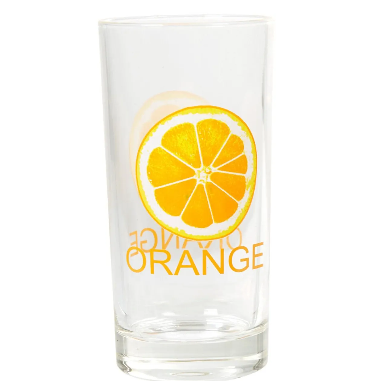 Verre à orangeade design oranges