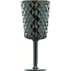 Verre à pied en plastique x6