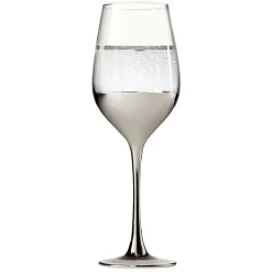 Verre à pied Oksana argenté 35cL x4
