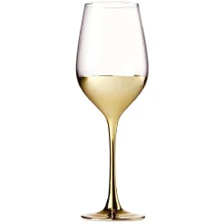 Verre à pied Oksana doré 35cL x4