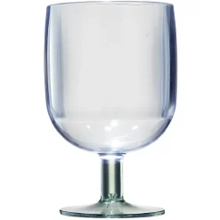 Verre à vin en plastique réutilisable x4