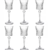 Verre à vin Lady Diamond transparent 19 cl x6
