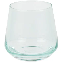 Verre bas bleu Ø8,6xH8,3cm 29cl x4