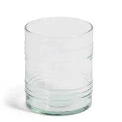 Verre bas 28cl en verre recyclé transparent Ø7,7xH8,5cm