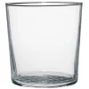 Verre bas transparent fond imprimé 34,5 cl