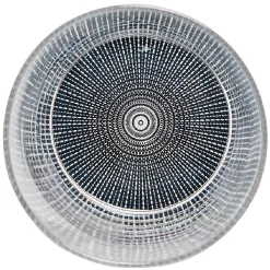 Verre bas transparent fond imprimé 34,5 cl