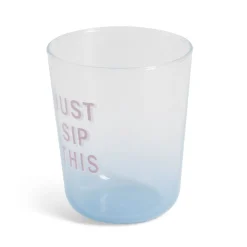 Verre coloré avec message 315ml