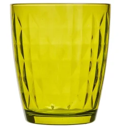 Verre gobelet coloré uni x 4