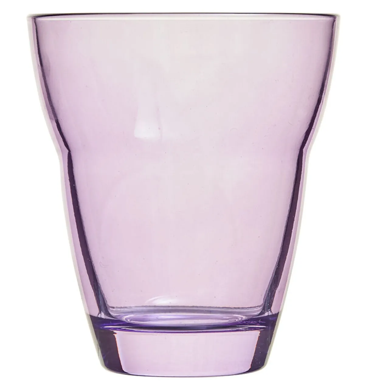 Verre gobelet jazz empilable uni coloré x 6