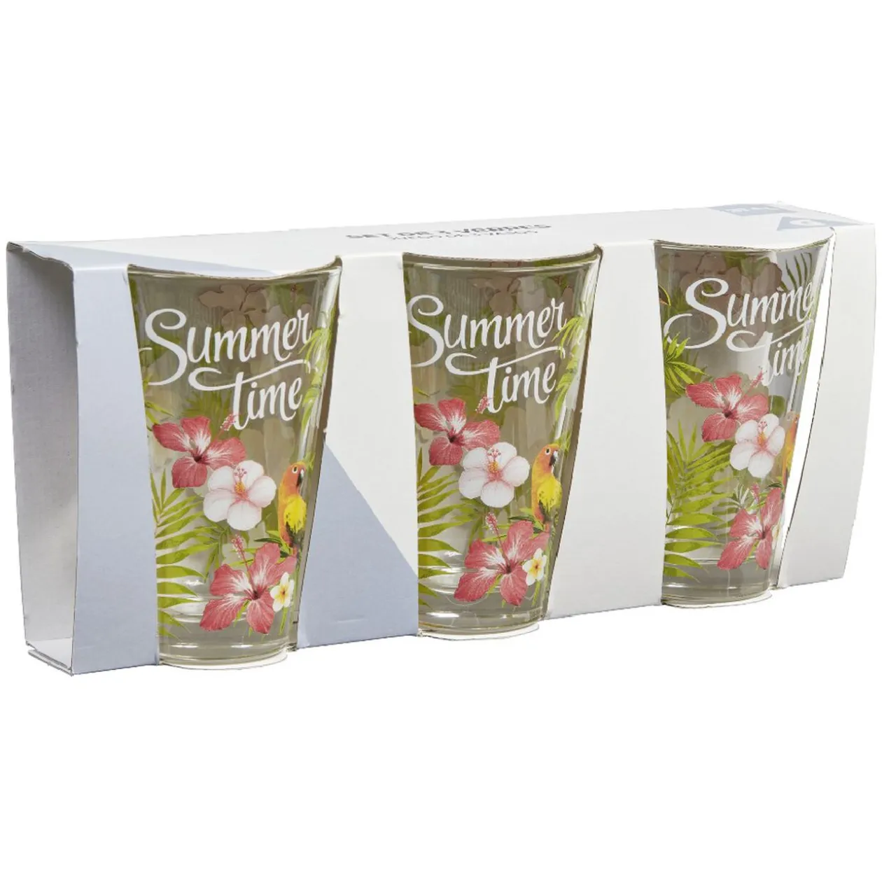 Verre haut Nadia Jungle x 3