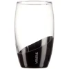 Verre Laguiole Evolution grand modèle transparent et noir 36,5 cl