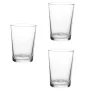Verre transparent 50 cl x3