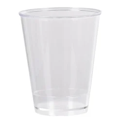 Verrine ronde haute en plastique réutilisable x10