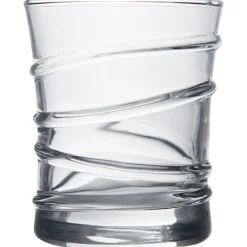 Verrine transparente motif anneau x6