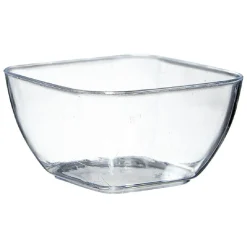 Verrine x50 + mini-cuillère x50 réutilisable transparent