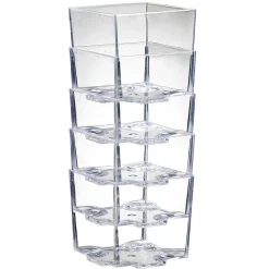 Verrine x50 + mini-cuillère x50 réutilisable transparent