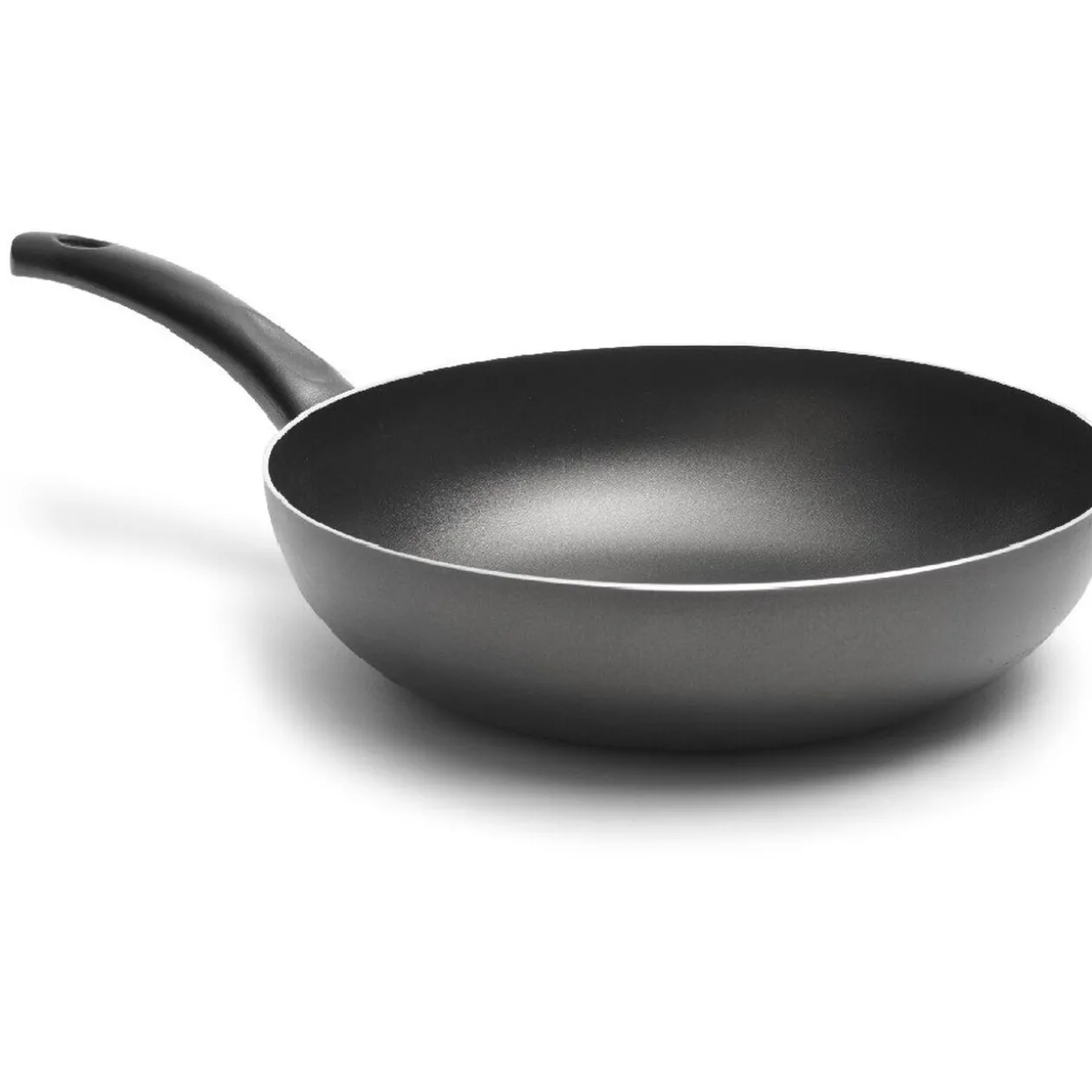 Wok antiadhésif 28 cm noir