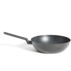 Wok tous feux dont induction avec couvercle Ø28cm